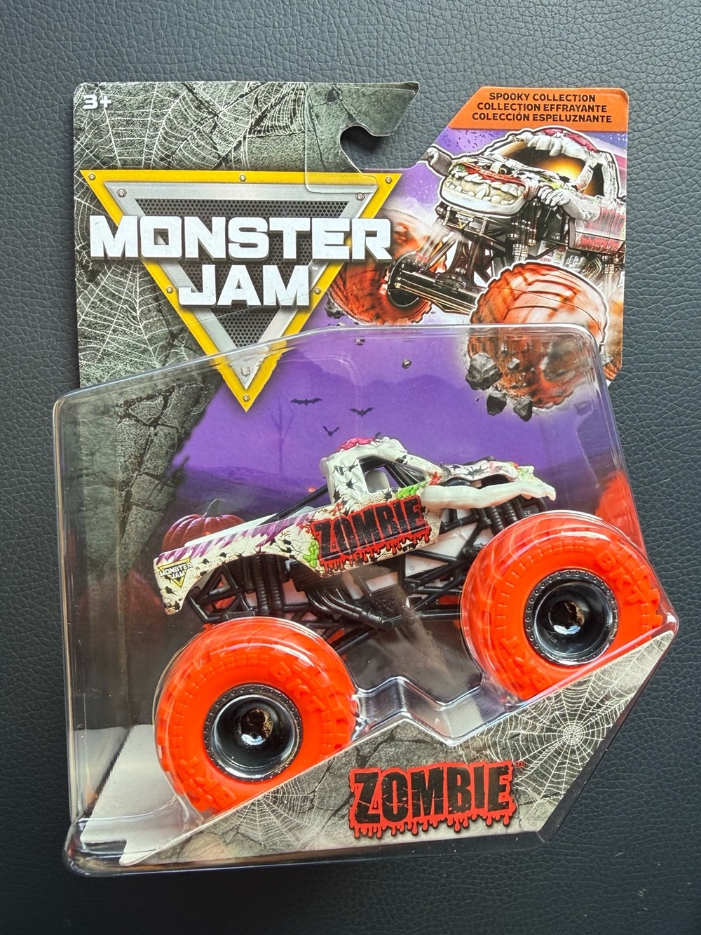 Monster Jam Zombie Monster Truck Toy - Orange Wheels